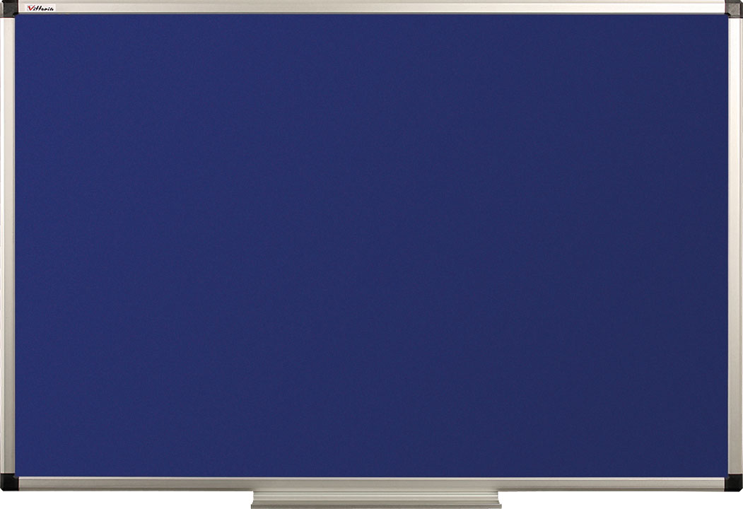 Tablica tekstylna (niebieski-unijny) rama aluminiowa model B1 100x200 cm