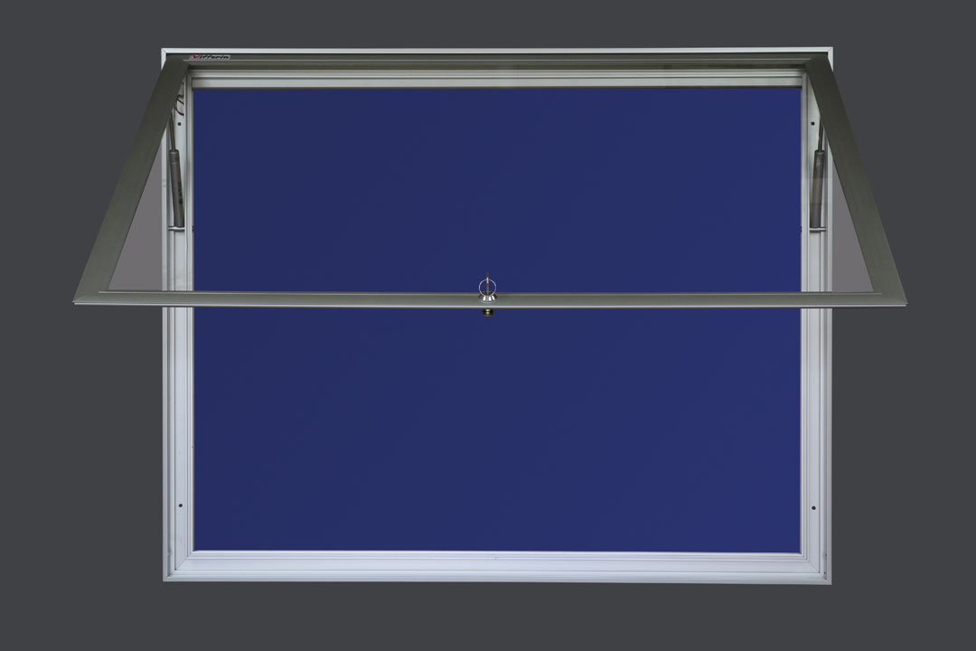 Gablota Aspen tekstylna 103x164 (21xA4) drzwi z pleksi (2)